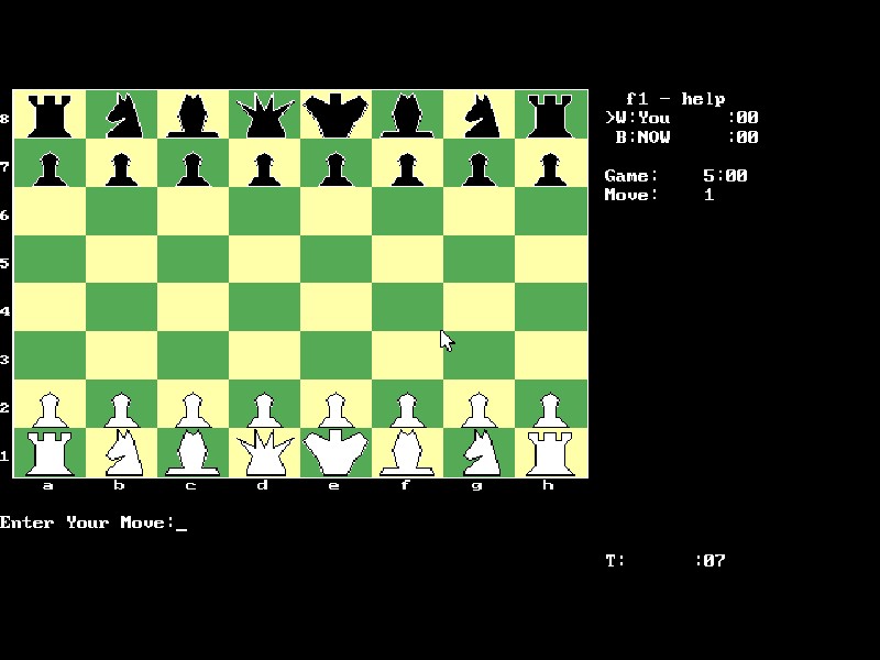 NOW: A Computer Chess Program